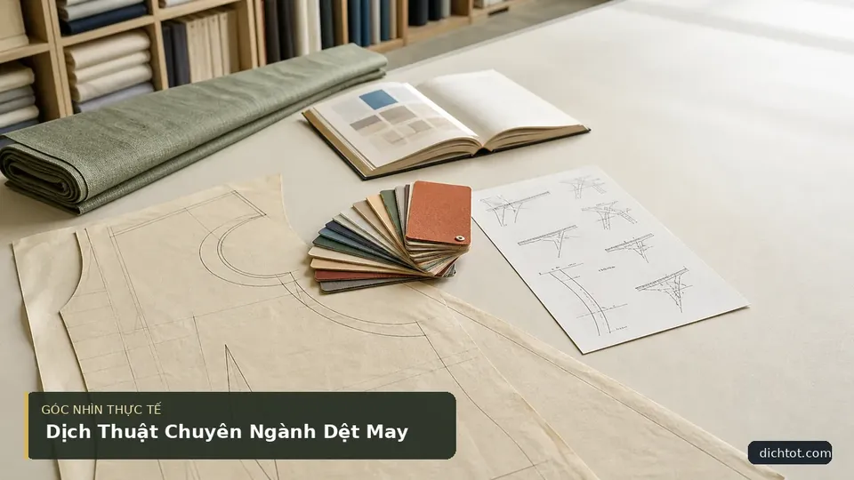 Dịch Thuật Chuyên Ngành Dệt May — hình minh họa dịch thuật