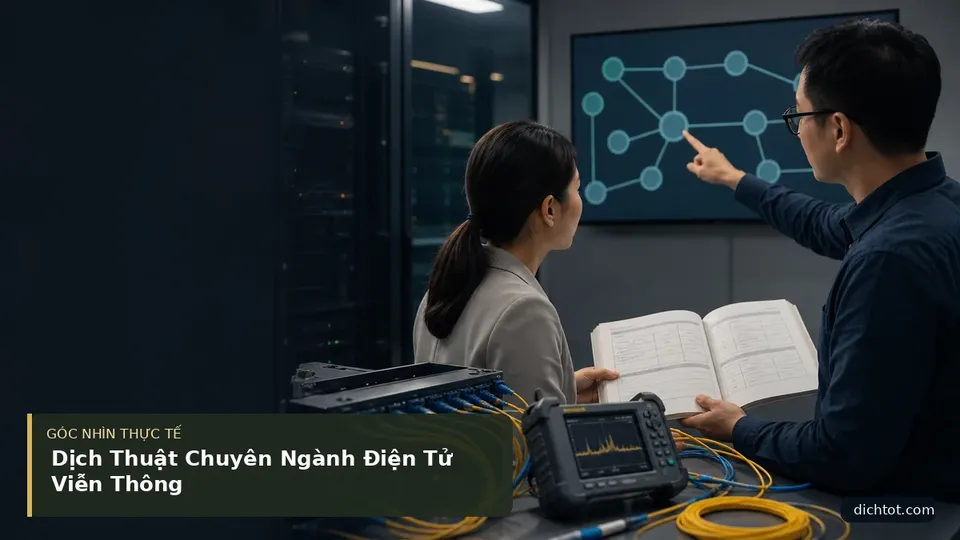 Chi tiết minh họa dịch thuật trong bài Dịch Thuật Chuyên Ngành Điện Tử Viễn Thông