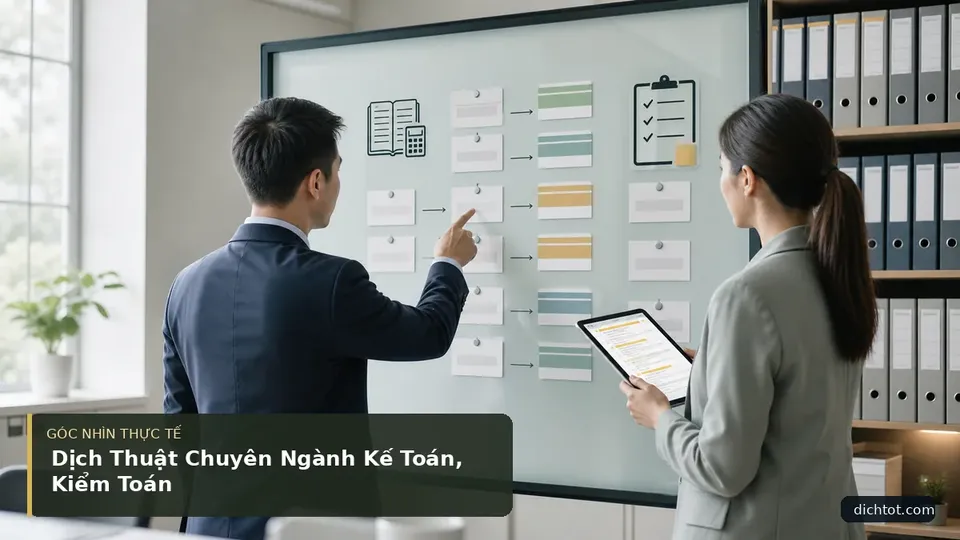 Dịch Thuật Chuyên Ngành Kế Toán, Kiểm Toán — hình minh họa dịch thuật