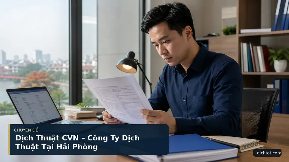 Dịch Thuật CVN – Công Ty Dịch Thuật Tại Hải Phòng