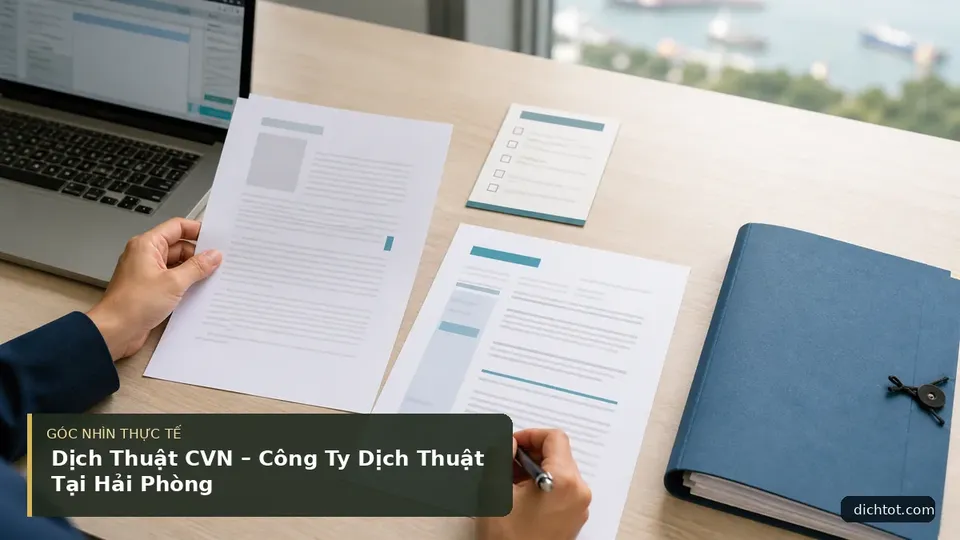 Chi tiết minh họa dịch thuật trong bài Dịch Thuật CVN – Công Ty Dịch Thuật Tại Hải Phòng