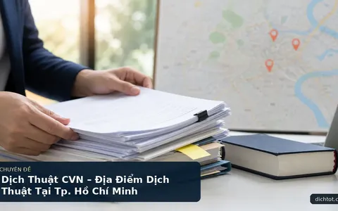 Dịch Thuật CVN – Địa Điểm Dịch Thuật Tại Tp. Hồ Chí Minh
