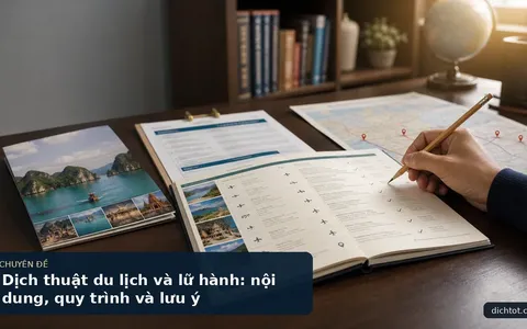 Dịch thuật du lịch và lữ hành: nội dung, quy trình và lưu ý