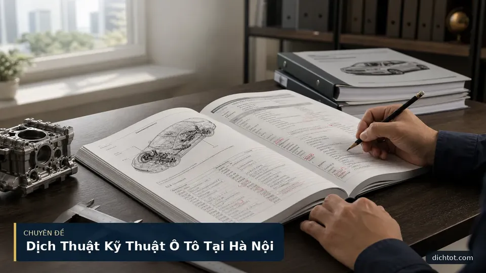 Dịch Thuật Kỹ Thuật Ô Tô Tại Hà Nội