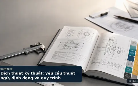 Dịch thuật kỹ thuật: yêu cầu thuật ngữ, định dạng và quy trình