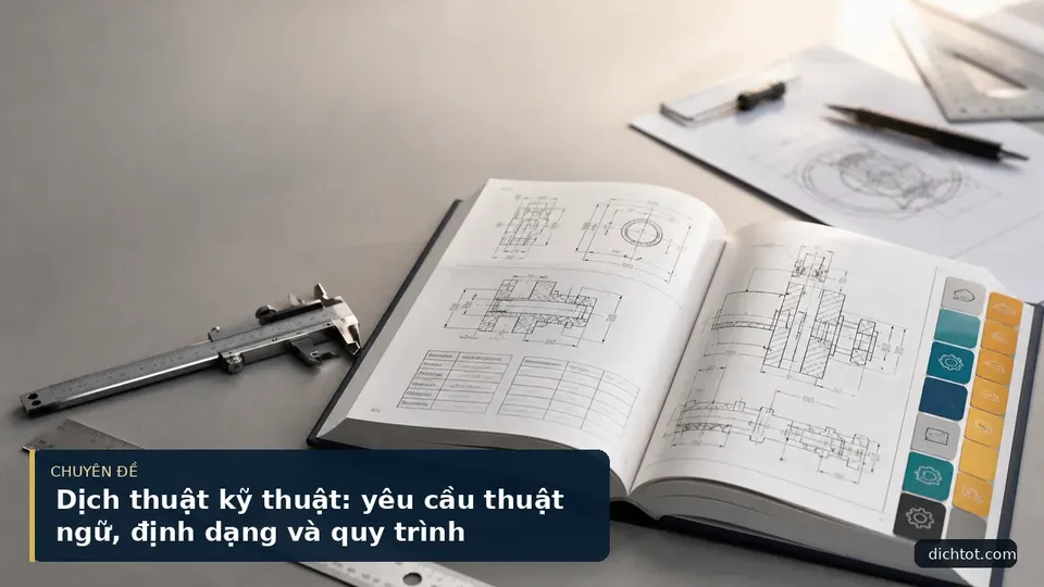 Dịch thuật kỹ thuật: yêu cầu thuật ngữ, định dạng và quy trình