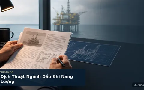 Dịch Thuật Ngành Dầu Khí Năng Lượng