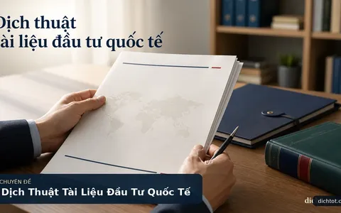 Dịch Thuật Tài Liệu Đầu Tư Quốc Tế