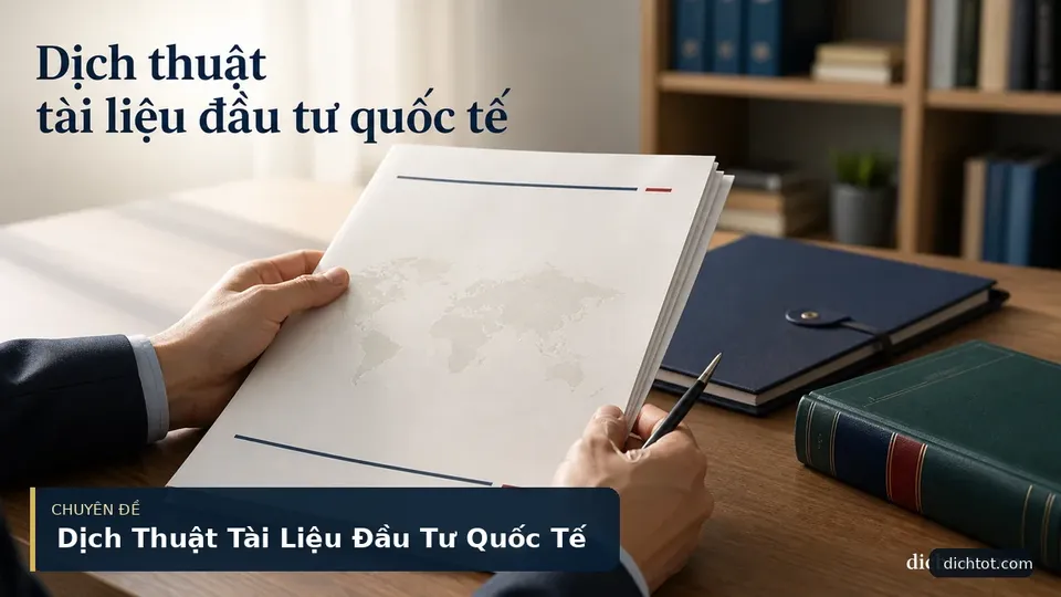Dịch Thuật Tài Liệu Đầu Tư Quốc Tế