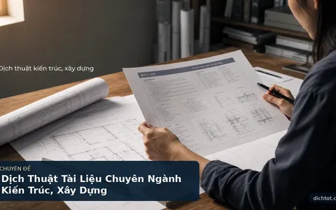 Dịch Thuật Tài Liệu Chuyên Ngành Kiến Trúc, Xây Dựng