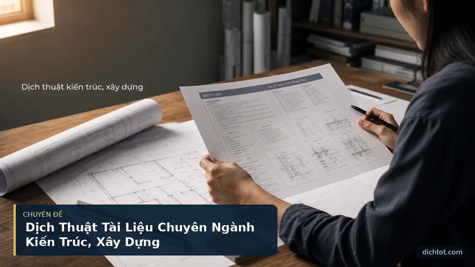 Dịch Thuật Tài Liệu Chuyên Ngành Kiến Trúc, Xây Dựng
