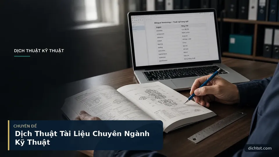 Dịch Thuật Tài Liệu Chuyên Ngành Kỹ Thuật