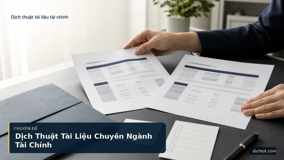 Dịch Thuật Tài Liệu Chuyên Ngành Tài Chính