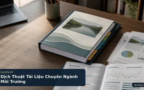 Dịch Thuật Tài Liệu Chuyên Ngành Môi Trường