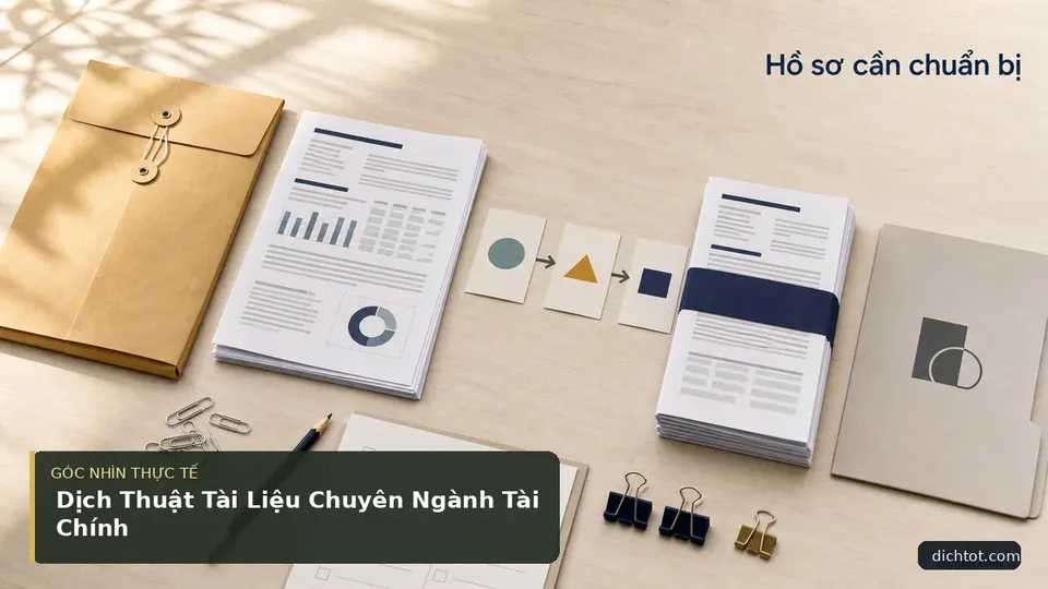 Dịch Thuật Tài Liệu Chuyên Ngành Tài Chính — hình minh họa dịch thuật