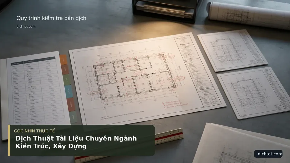 Dịch Thuật Tài Liệu Chuyên Ngành Kiến Trúc, Xây Dựng — hình minh họa dịch thuật