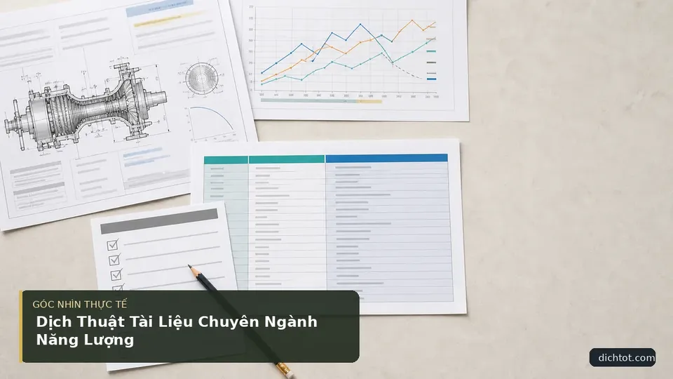 Dịch Thuật Tài Liệu Chuyên Ngành Năng Lượng — hình minh họa dịch thuật
