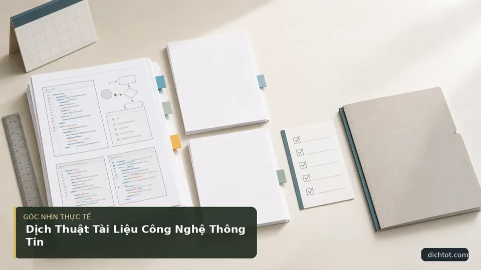 Dịch Thuật Tài Liệu Công Nghệ Thông Tin — hình minh họa dịch thuật