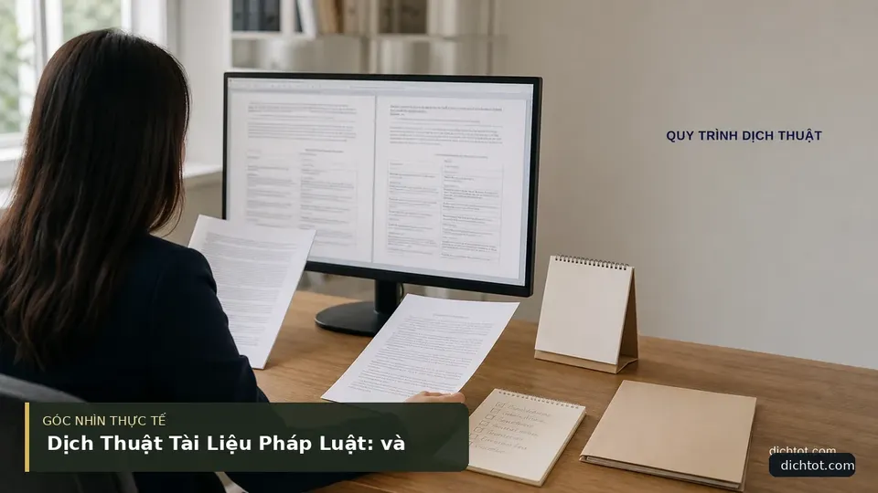 Dịch Thuật Tài Liệu Pháp Luật: và — hình minh họa dịch thuật