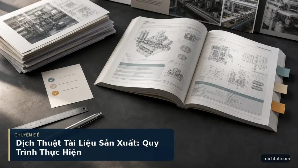 Dịch Thuật Tài Liệu Sản Xuất: Quy Trình Thực Hiện
