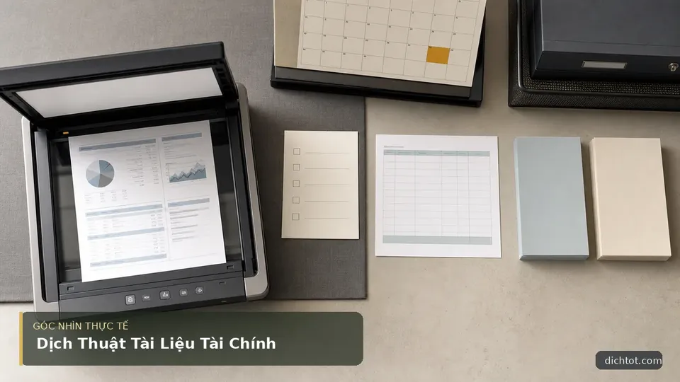 Dịch Thuật Tài Liệu Tài Chính — hình minh họa dịch thuật