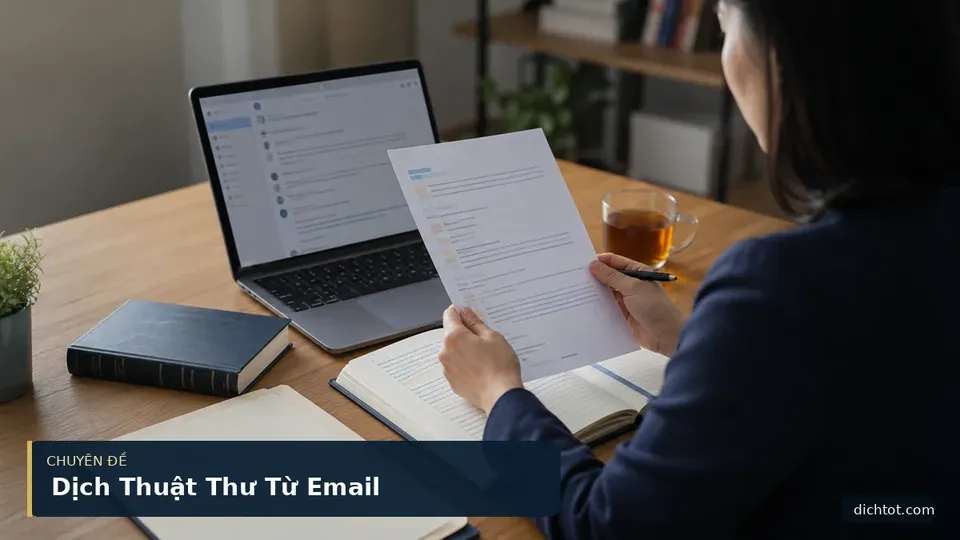 Dịch Thuật Thư Từ Email