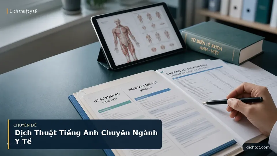 Dịch Thuật Tiếng Anh Chuyên Ngành Y Tế