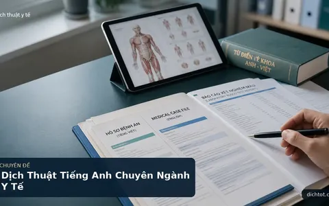 Dịch Thuật Tiếng Anh Chuyên Ngành Y Tế