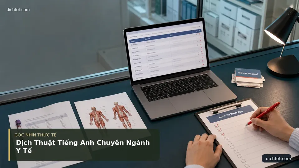 Chi tiết minh họa dịch thuật trong bài Dịch Thuật Tiếng Anh Chuyên Ngành Y Tế
