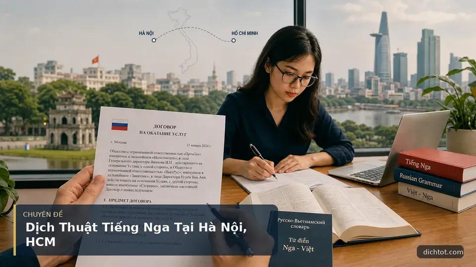 Dịch Thuật Tiếng Nga Tại Hà Nội, HCM
