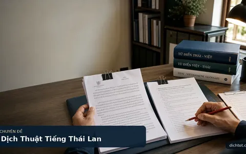 Dịch Thuật Tiếng Thái Lan