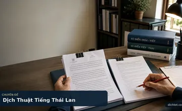 Dịch Thuật Tiếng Thái Lan