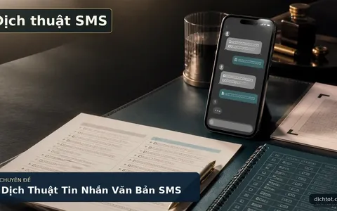 Dịch Thuật Tin Nhắn Văn Bản SMS