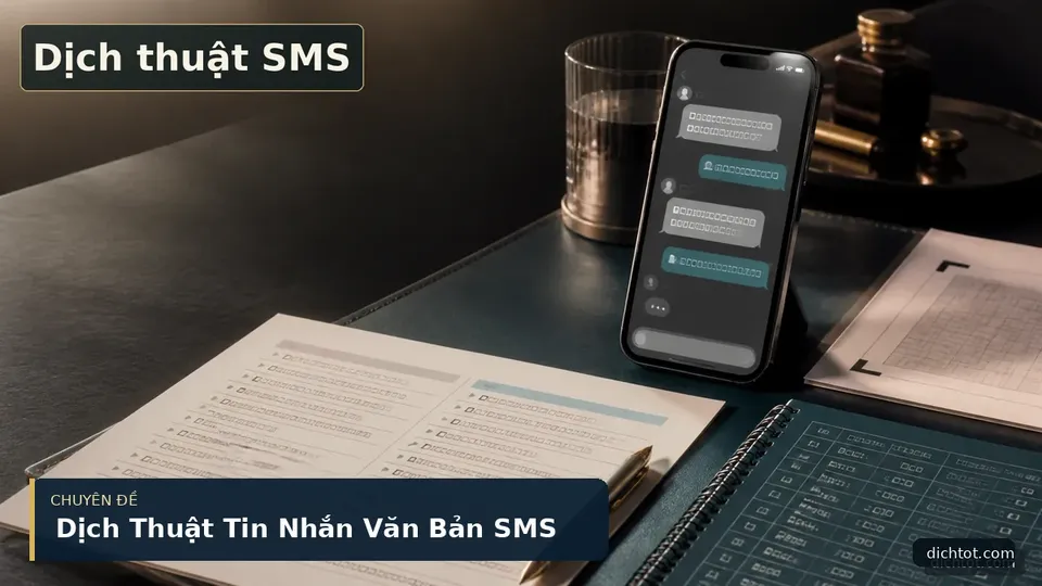 Dịch Thuật Tin Nhắn Văn Bản SMS