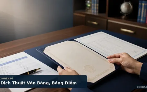 Dịch Thuật Văn Bằng, Bảng Điểm