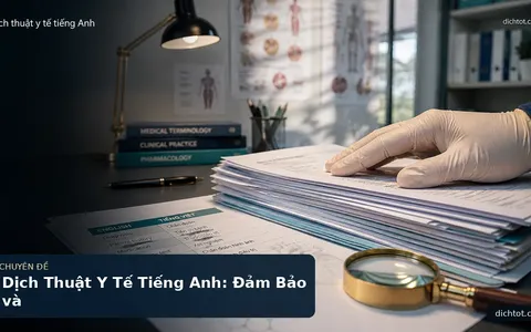Dịch Thuật Y Tế Tiếng Anh: Đảm Bảo và