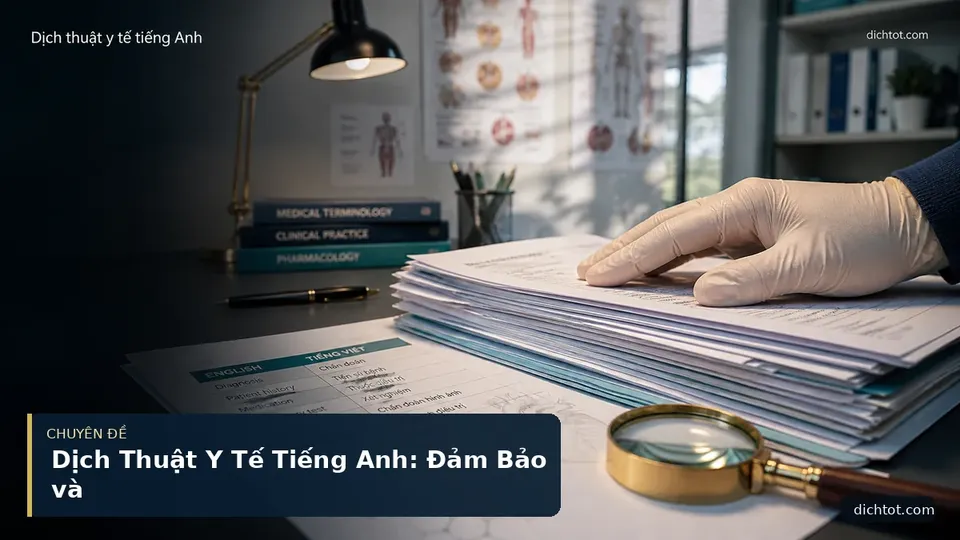 Dịch Thuật Y Tế Tiếng Anh: Đảm Bảo và