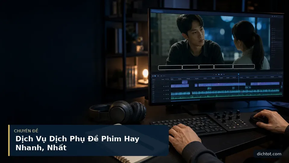 Dịch Vụ Dịch Phụ Đề Phim Hay Nhanh, Nhất