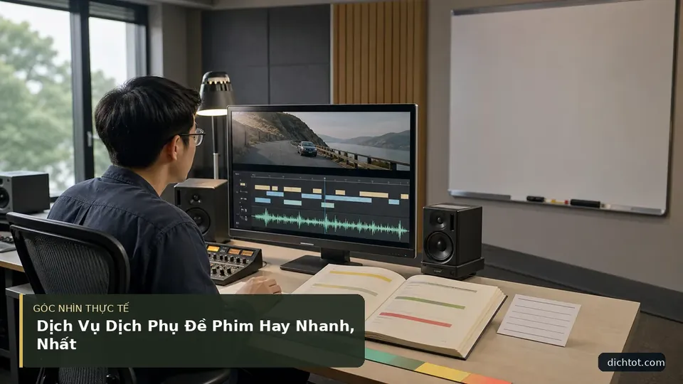Chi tiết minh họa dịch thuật trong bài Dịch Vụ Dịch Phụ Đề Phim Hay Nhanh, Nhất