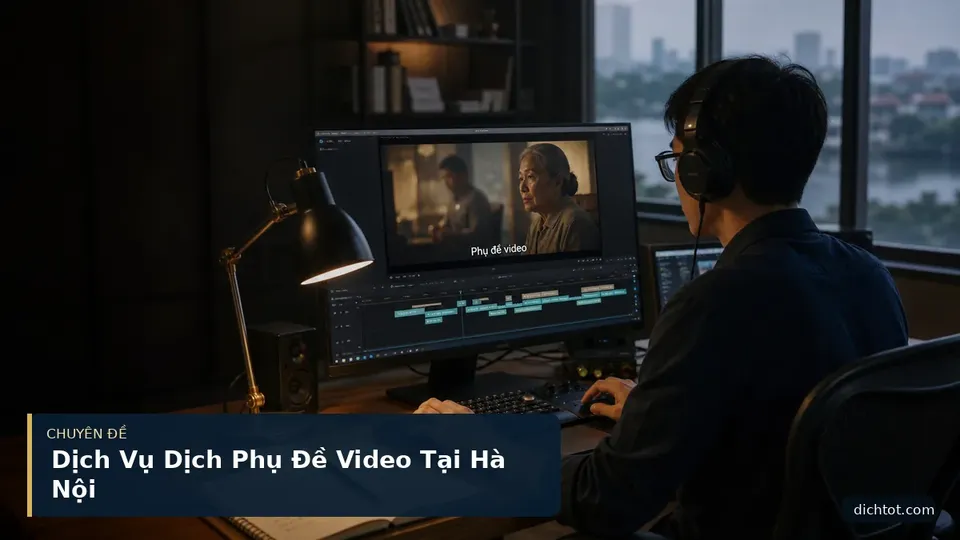 Dịch Vụ Dịch Phụ Đề Video Tại Hà Nội