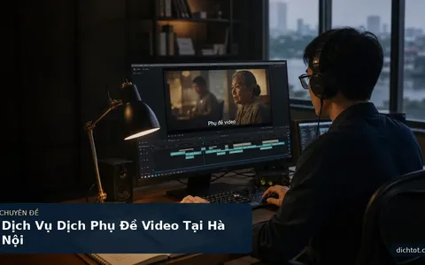 Dịch Vụ Dịch Phụ Đề Video Tại Hà Nội