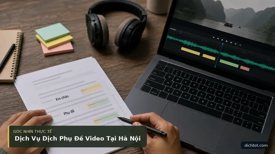 Chi tiết minh họa dịch thuật trong bài Dịch Vụ Dịch Phụ Đề Video Tại Hà Nội