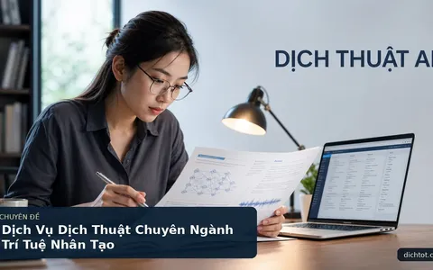 Dịch Vụ Dịch Thuật Chuyên Ngành Trí Tuệ Nhân Tạo