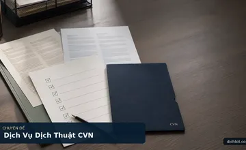 Dịch Vụ Dịch Thuật CVN