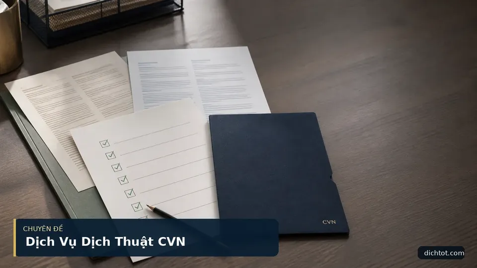 Dịch Vụ Dịch Thuật CVN