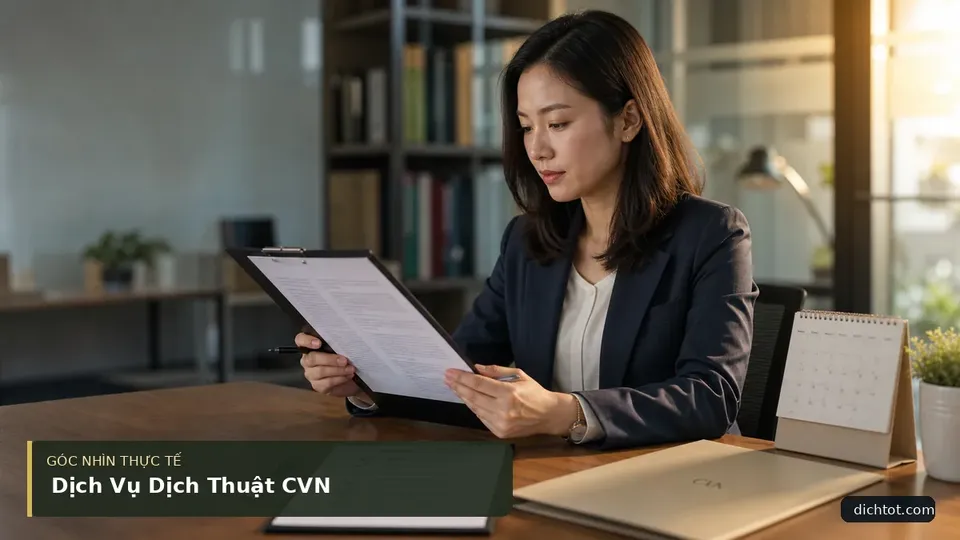 Dịch Vụ Dịch Thuật CVN — hình minh họa dịch thuật