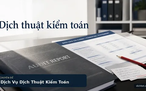Dịch Vụ Dịch Thuật Kiểm Toán