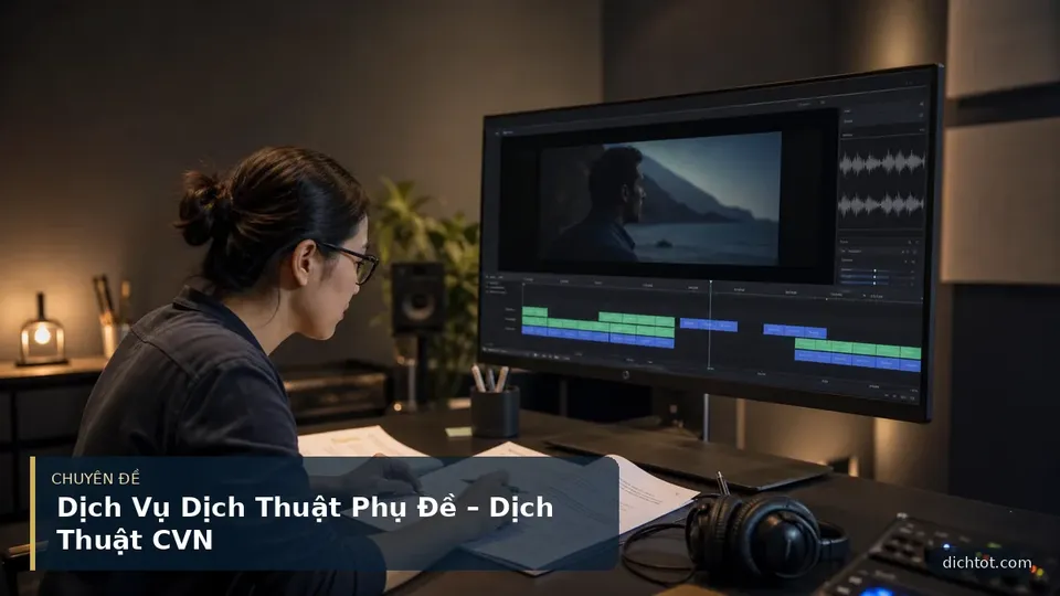 Dịch Vụ Dịch Thuật Phụ Đề – Dịch Thuật CVN