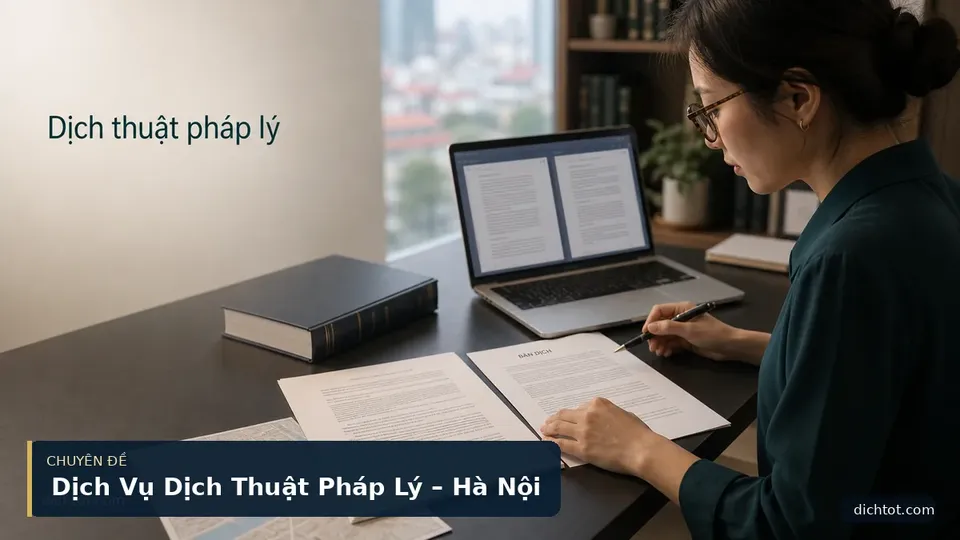 Dịch Vụ Dịch Thuật Pháp Lý – Hà Nội