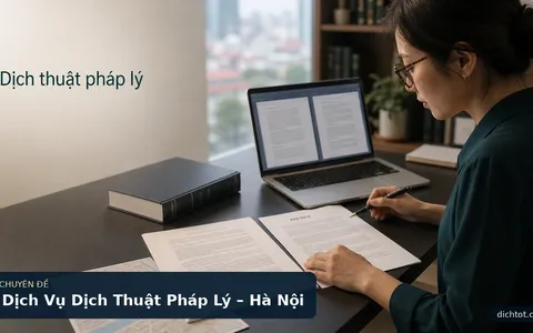 Dịch Vụ Dịch Thuật Pháp Lý – Hà Nội